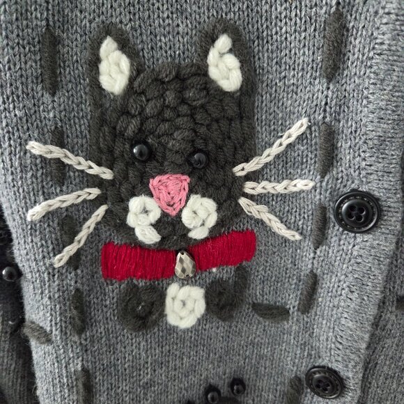 Vintage Timberlea Cat Sweater XL - Picture 3 of 8